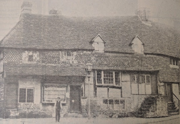 Old cottages in Knockhundred Row in Midhurst