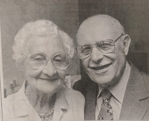 Mrs Jessie Ennis and Mr Bill Ennis