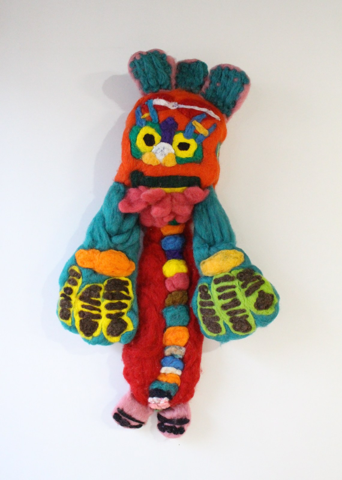 Makoto Okawa, Makoot 66, H62 x W40 x D8cm, Wool